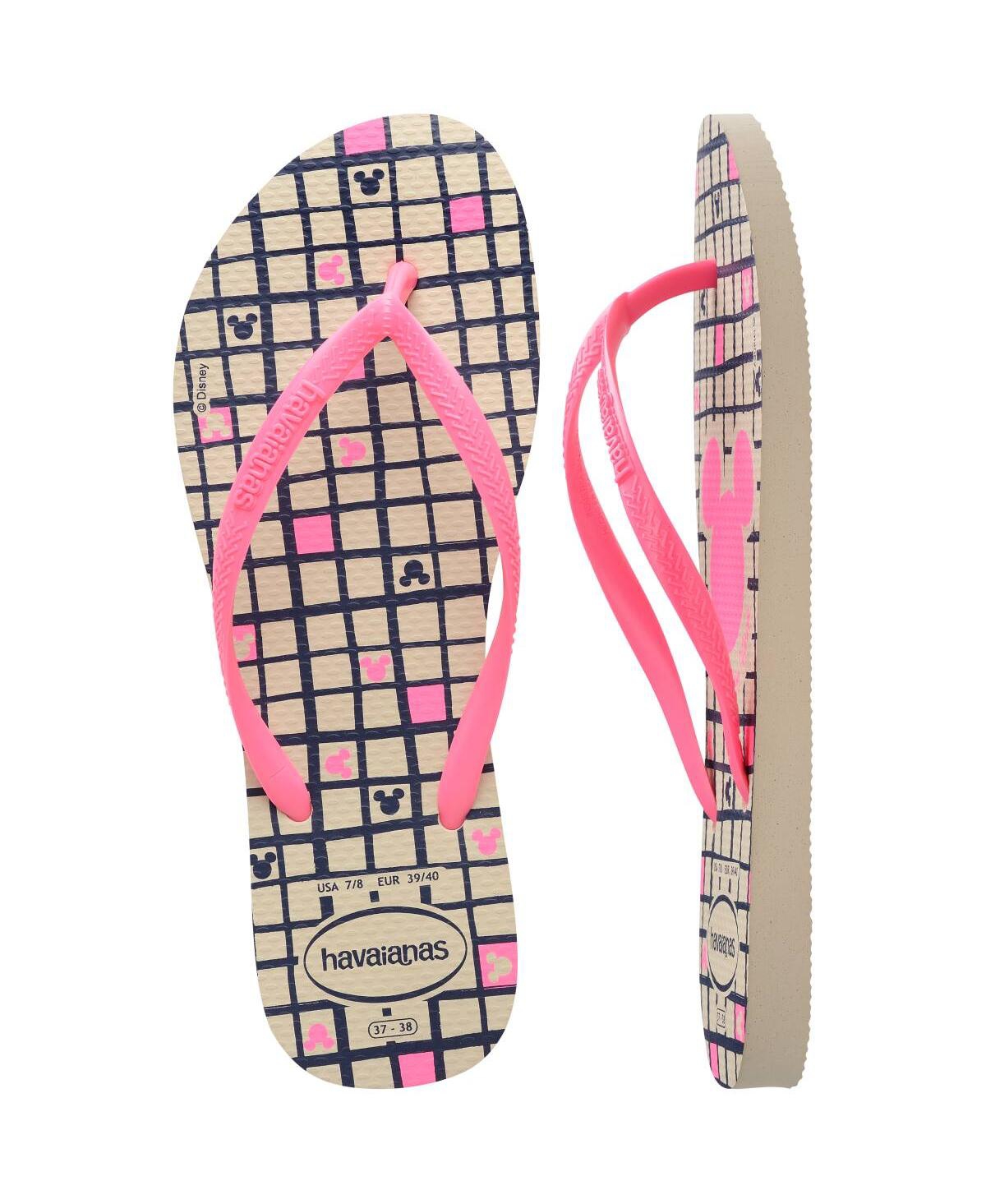 HAVAIANAS WOMEN'S SLIM DISNEY SLIP ON SANDALS 