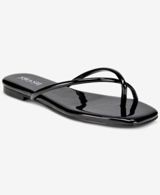SMASH Shoes Women's Celine Criss-Cross Slip On Square Toe