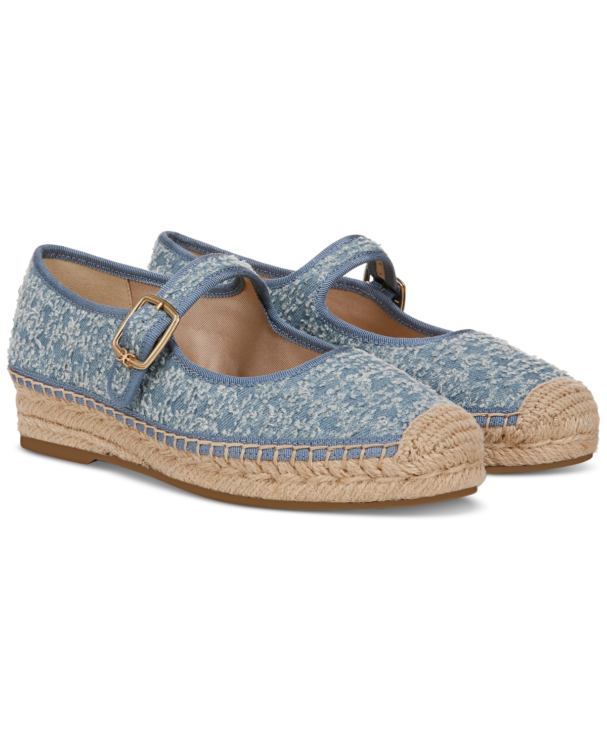 Sam Edelman Women's Mackie Mary Jane Espadrille Flats In Blue