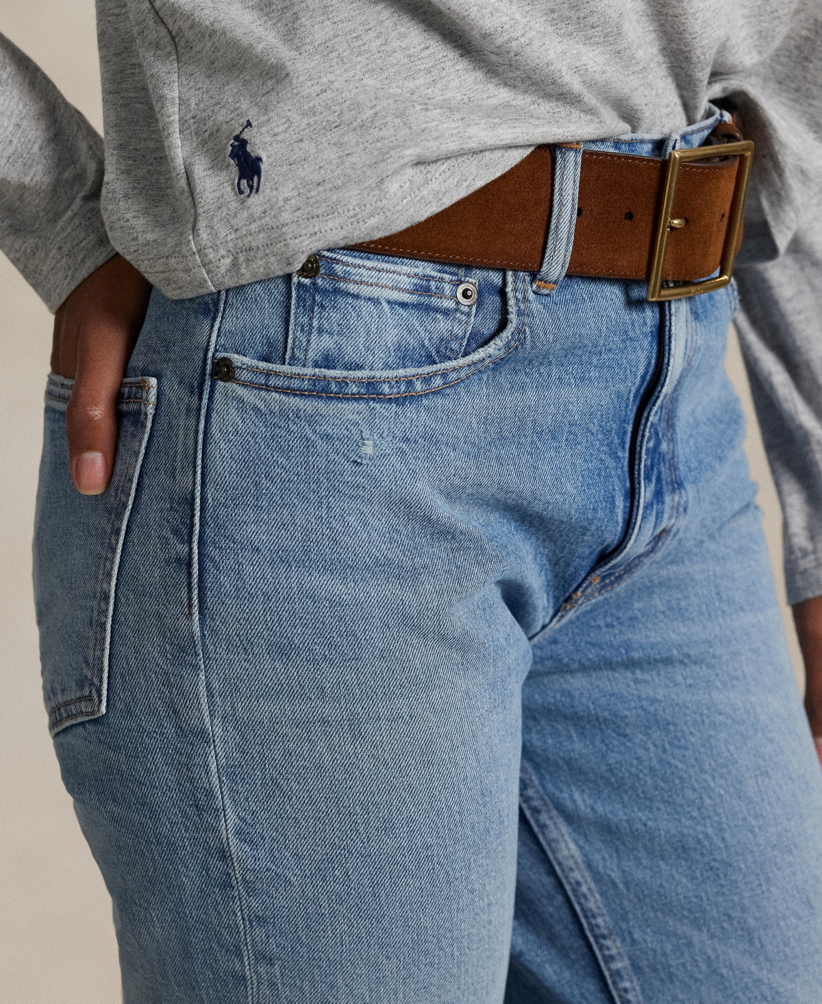 Shop Polo Ralph Lauren Women's Boot Jeans In Bruini Wash