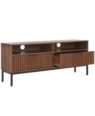  2 Drawer, 2 Shelf   Wood   Media Stand   Lylia Collection