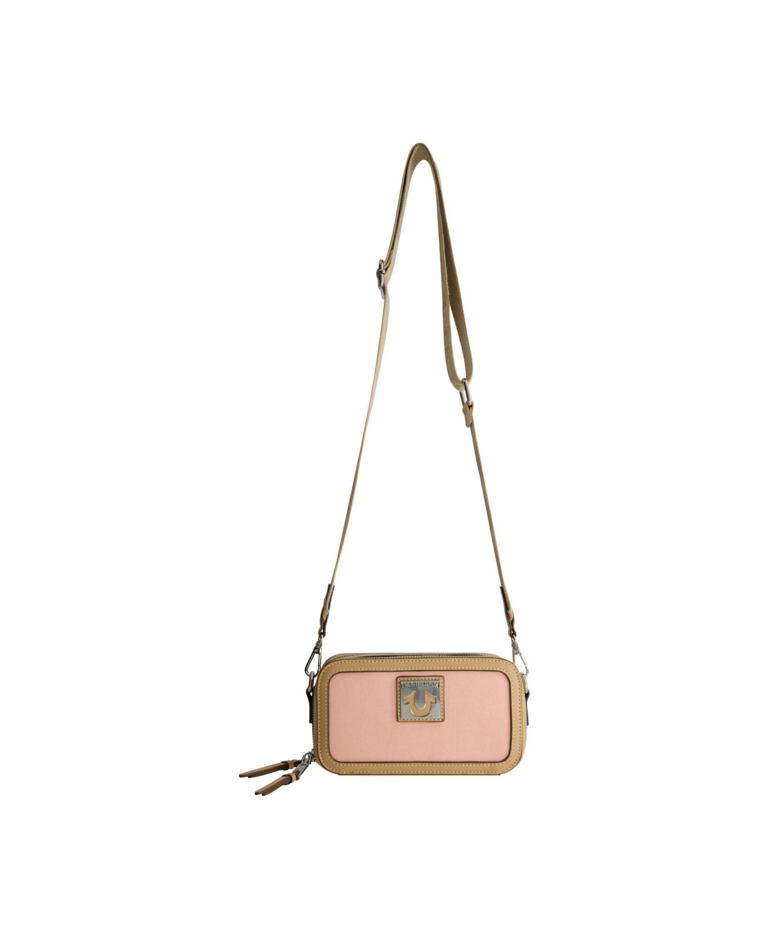 Horseshoe Plaque Crossbody Camera Bag