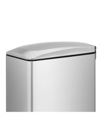 12 Gal/ 45 Liter  Slim Stainless Steel Step-on kitchen Trash Can