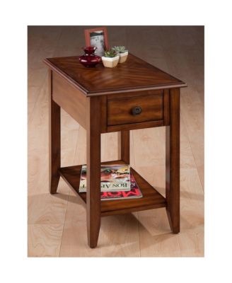 Medium Brown Chairside Table