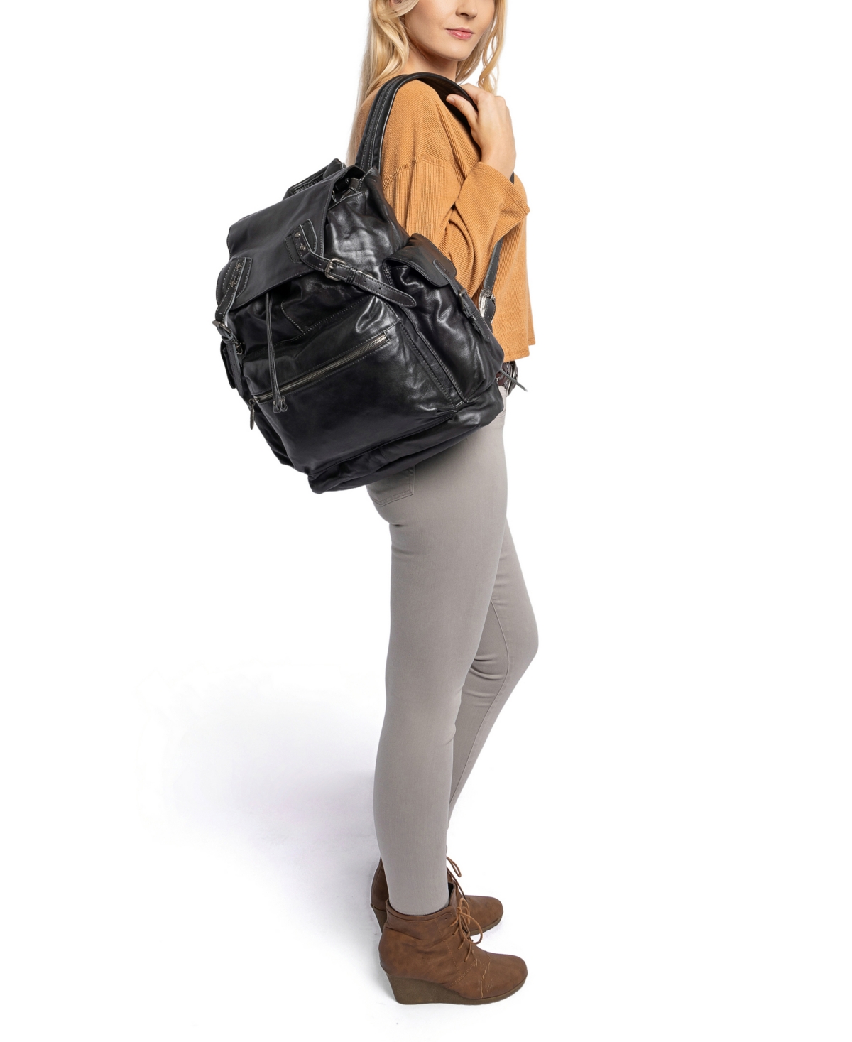 Old Trend Women's Bryant Medium Backpack In Slate