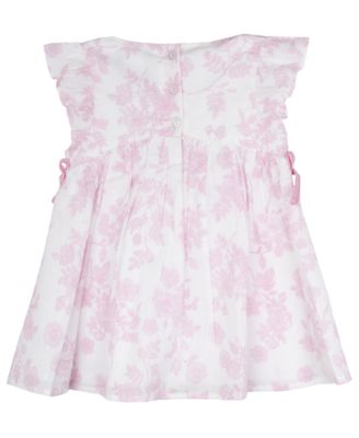 Baby Girls Toile Printed Dress