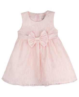 Baby Girls Burnout Butterfly Lace Dress