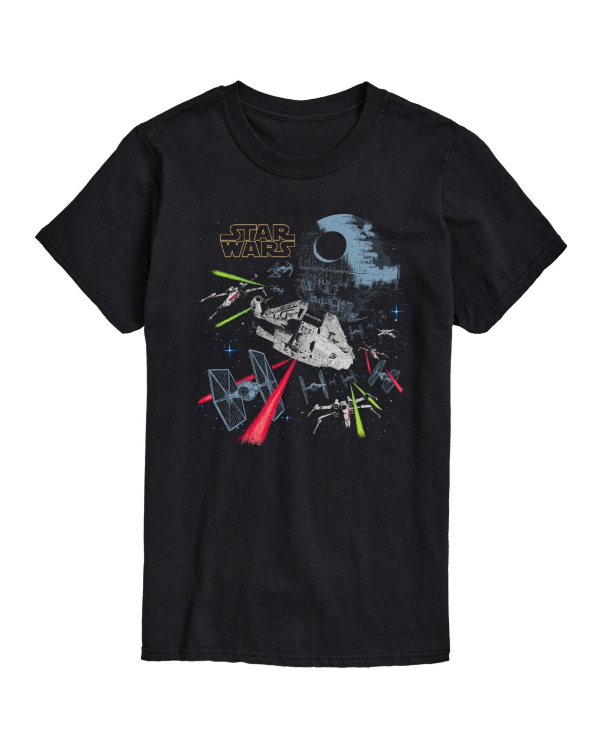 Airwaves Men's Star Wars Short Sleeve T-shirt In Black