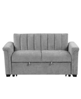 Convertible Soft Cushion Sofa Pull Bed ,for Two People to Sit On