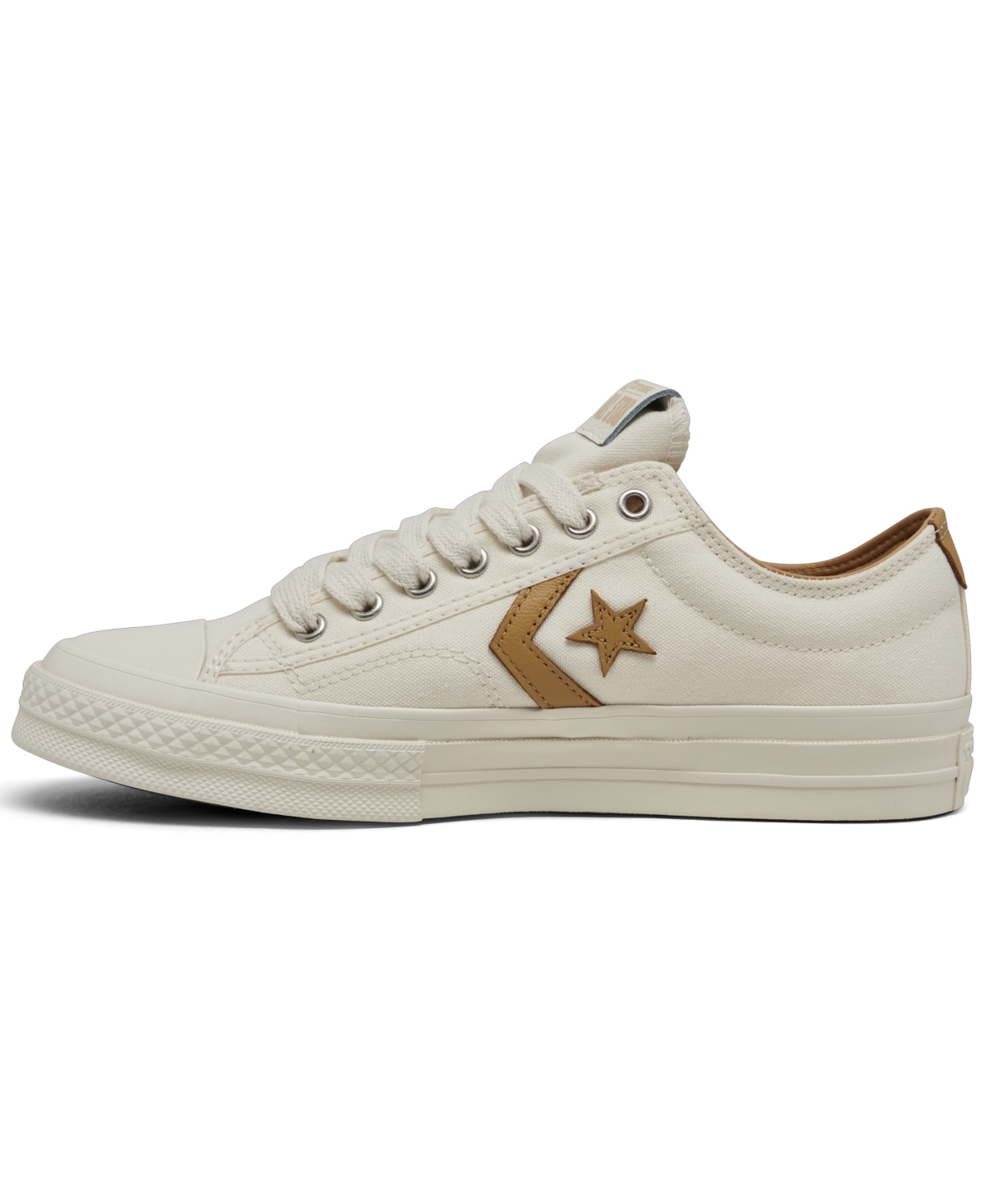 Converse Women's Star Player 76 Casual Sneakers From Finish Line In Egret,sandy