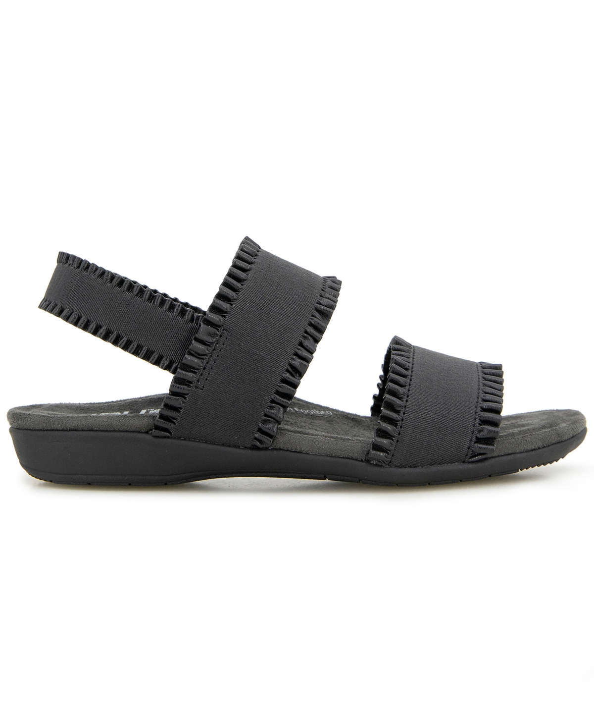 Jbu Women's Azores Casual Flat Sandal In Black