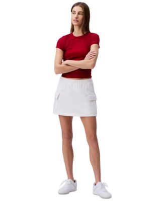 Calvin Klein Jeans - Women's Logo French Terry Cargo Skirt