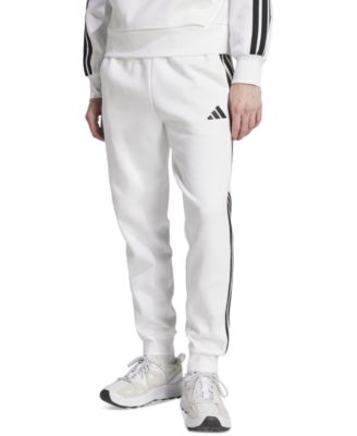 Men's Essentials Regular-Fit 3-Stripes Fleece Joggers