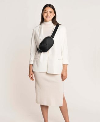 Origami Sling Belt Bag With Extender Strap