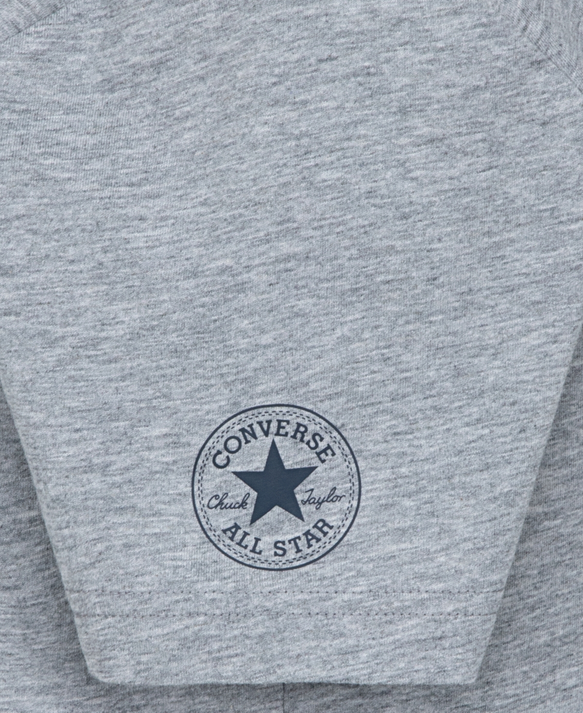 Converse Big Boys Gamer T-shirt In Dark Grey Heather