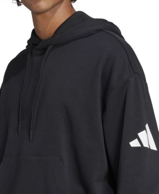パーカー・フーディ Adidas Essentials Loose-Fit 3 Bar Logo French Terry Hoodie adidas Men's Essentials Three Bar Loose-Fit French Terry