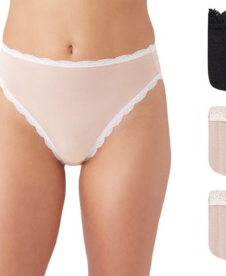 Women's 3-Pk. Inspired Eyelet Hi-Leg Underwear 970319