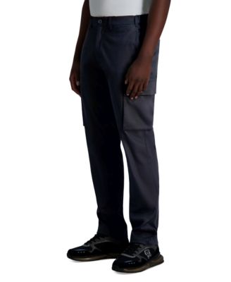 Men's Straight-Fit Twill Cargo Pants 