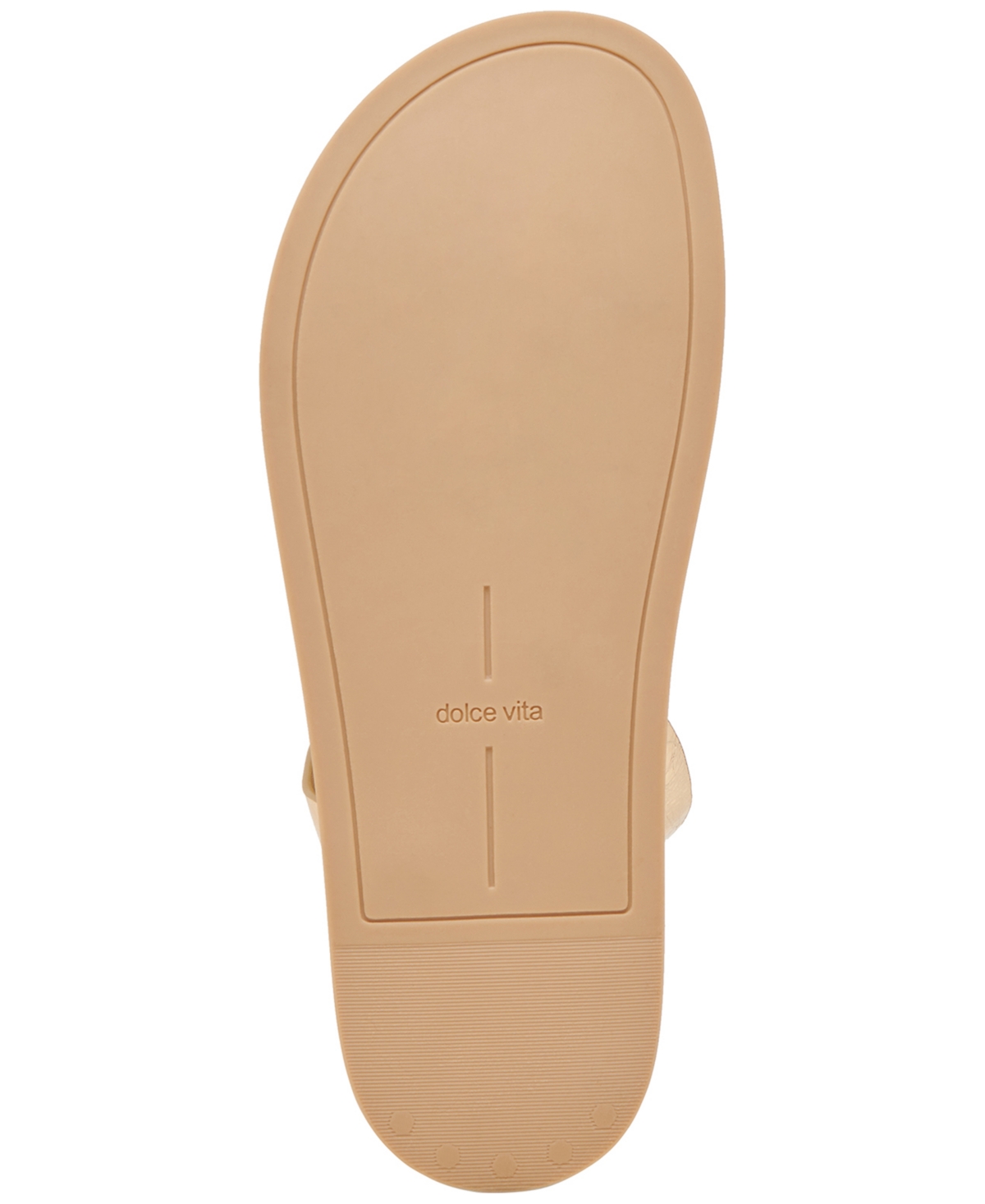 Dolce Vita Darlis Ankle Strap Sandal In Gold Metallic Distressed Leather
