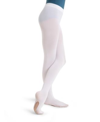 Girls Ultra Soft Self Knit Waistband Transition Tight