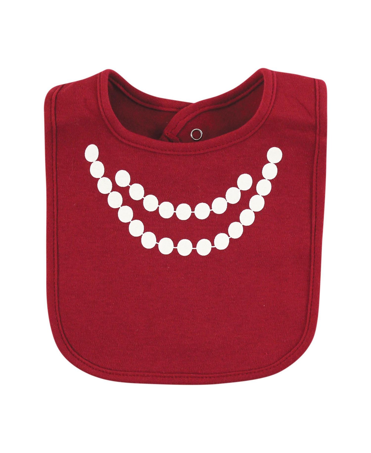 Girls Soft Cotton Mealtime Bibs