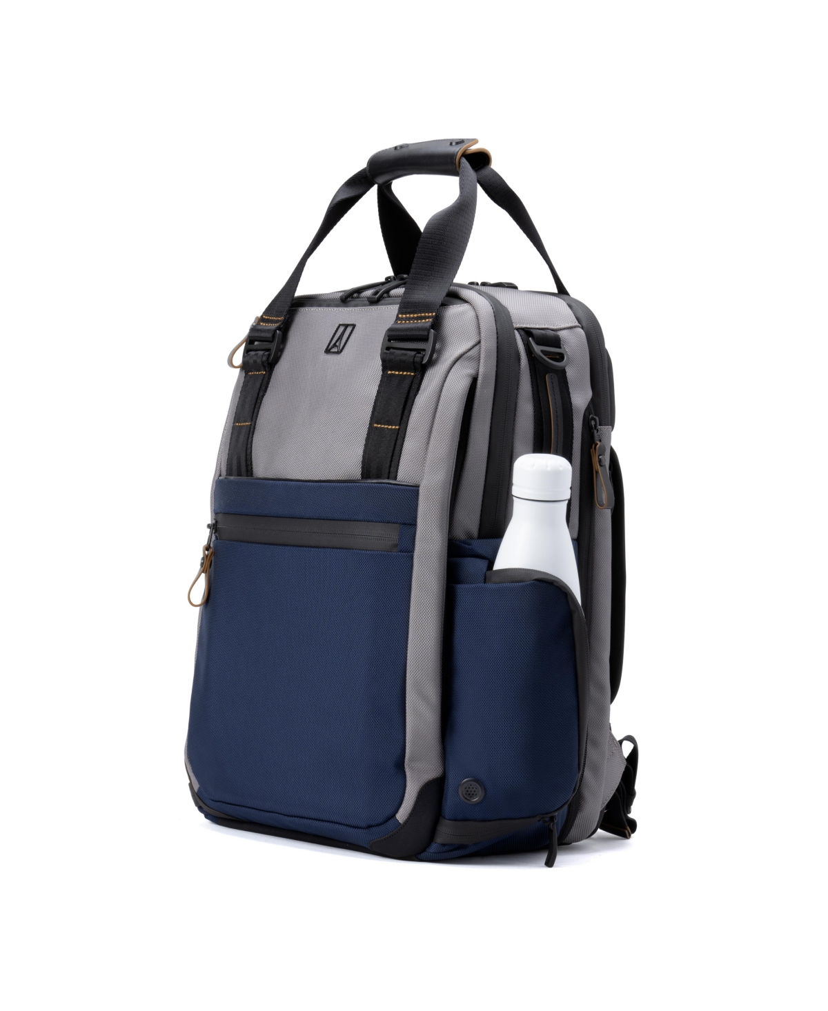 Travelpro Altitude Medium Expandable Laptop Backpack In Stellar Navy,gray
