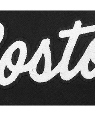 Men's Black Boston Celtics Paint the City Drop Shoulder Sweatshirt