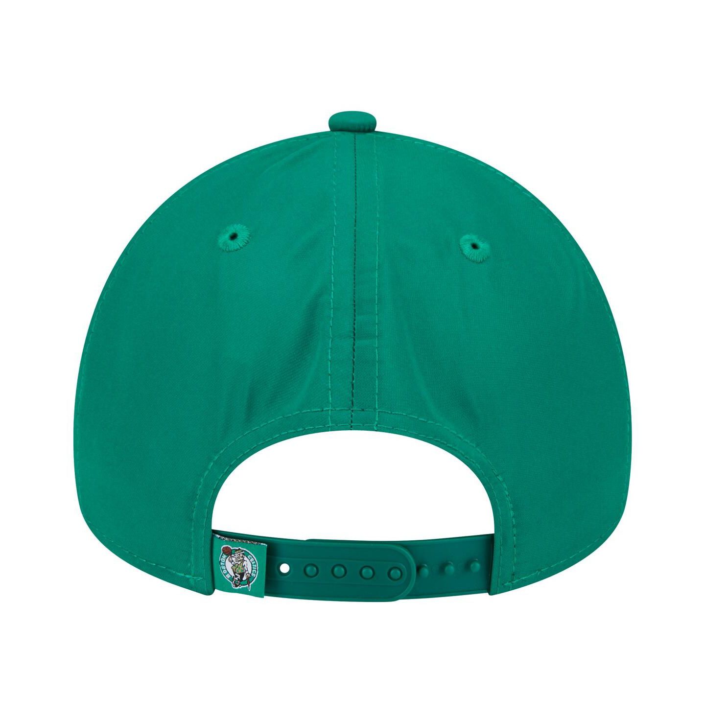 Мужская кепка New Era Kelly Green Boston Celtics Throwback Gradient A-Frame 9FORTY Adjustable Hat — фото 3