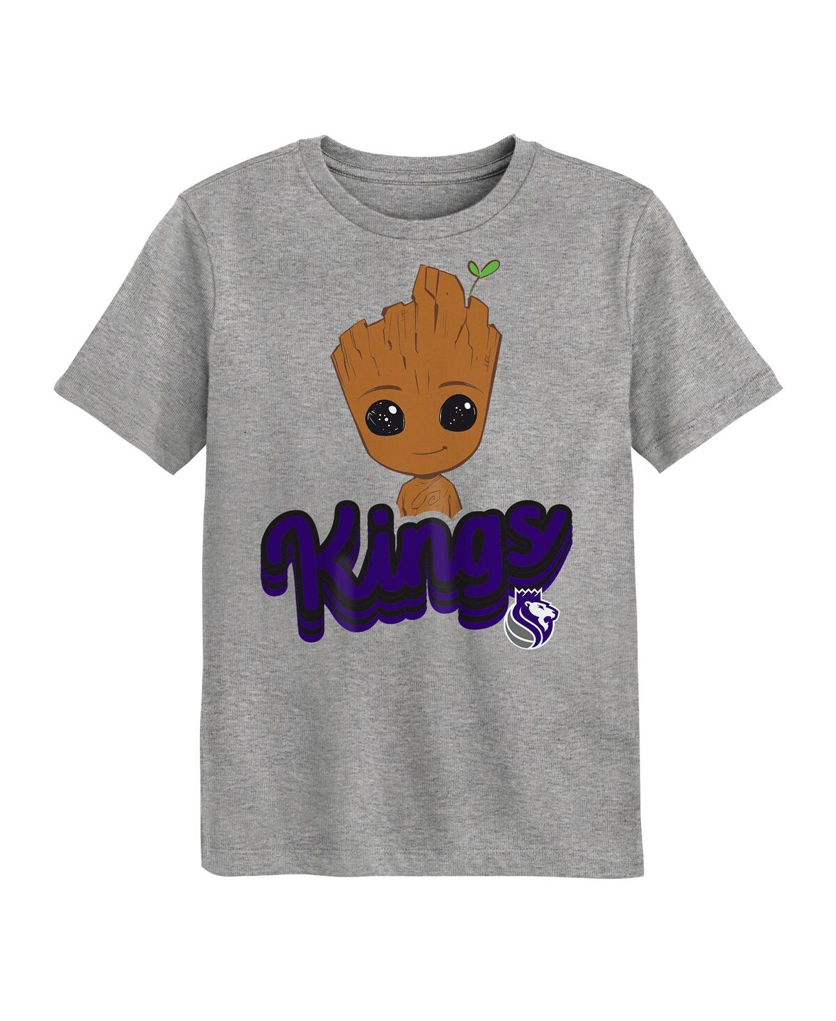 Outerstuff Preschool Sacramento Kings Two-piece Guardians Of The Galaxy T-shirt Set In Multi