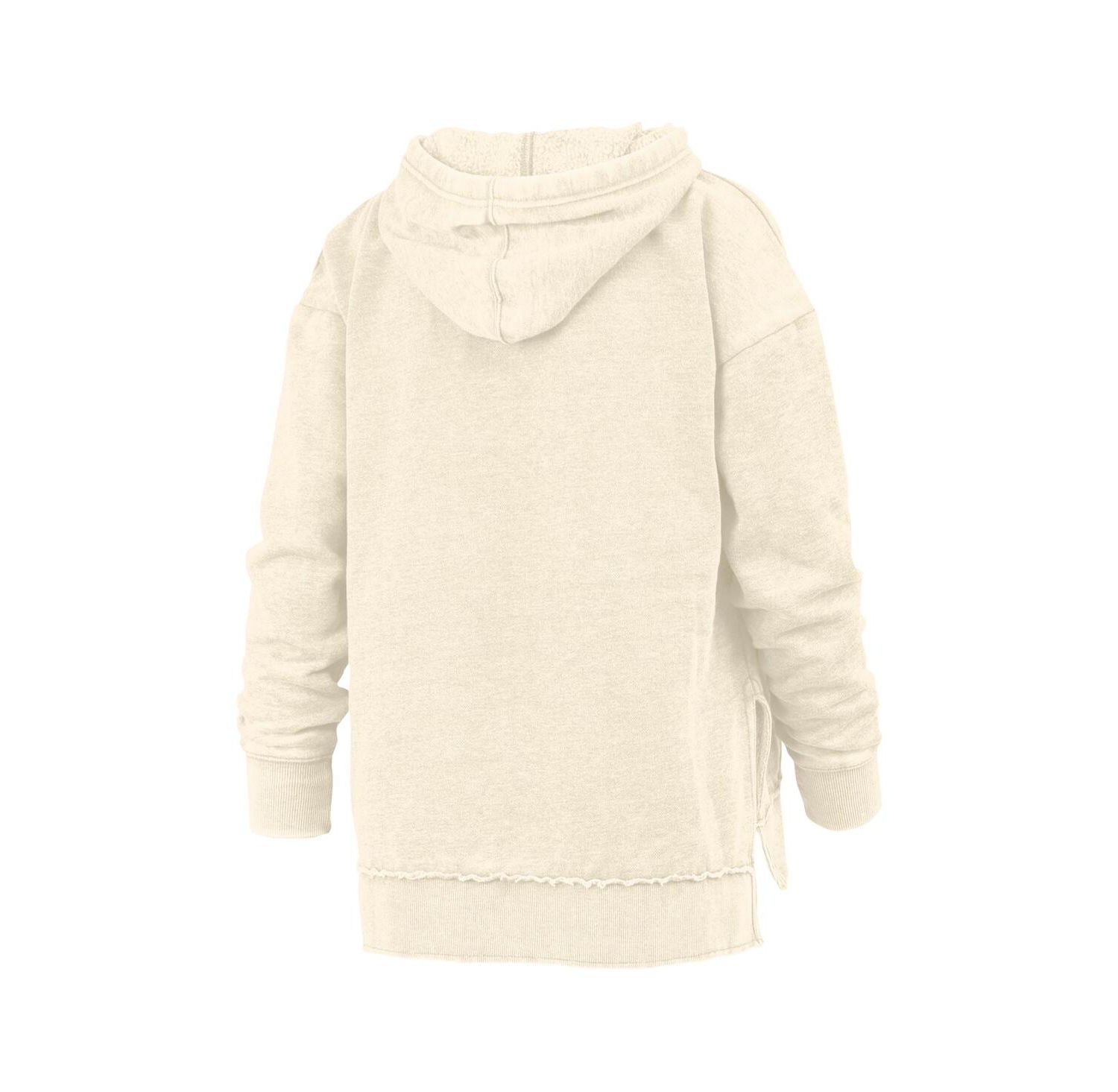 Women's Cream Texas Longhorns Marni Pullover Hoodie