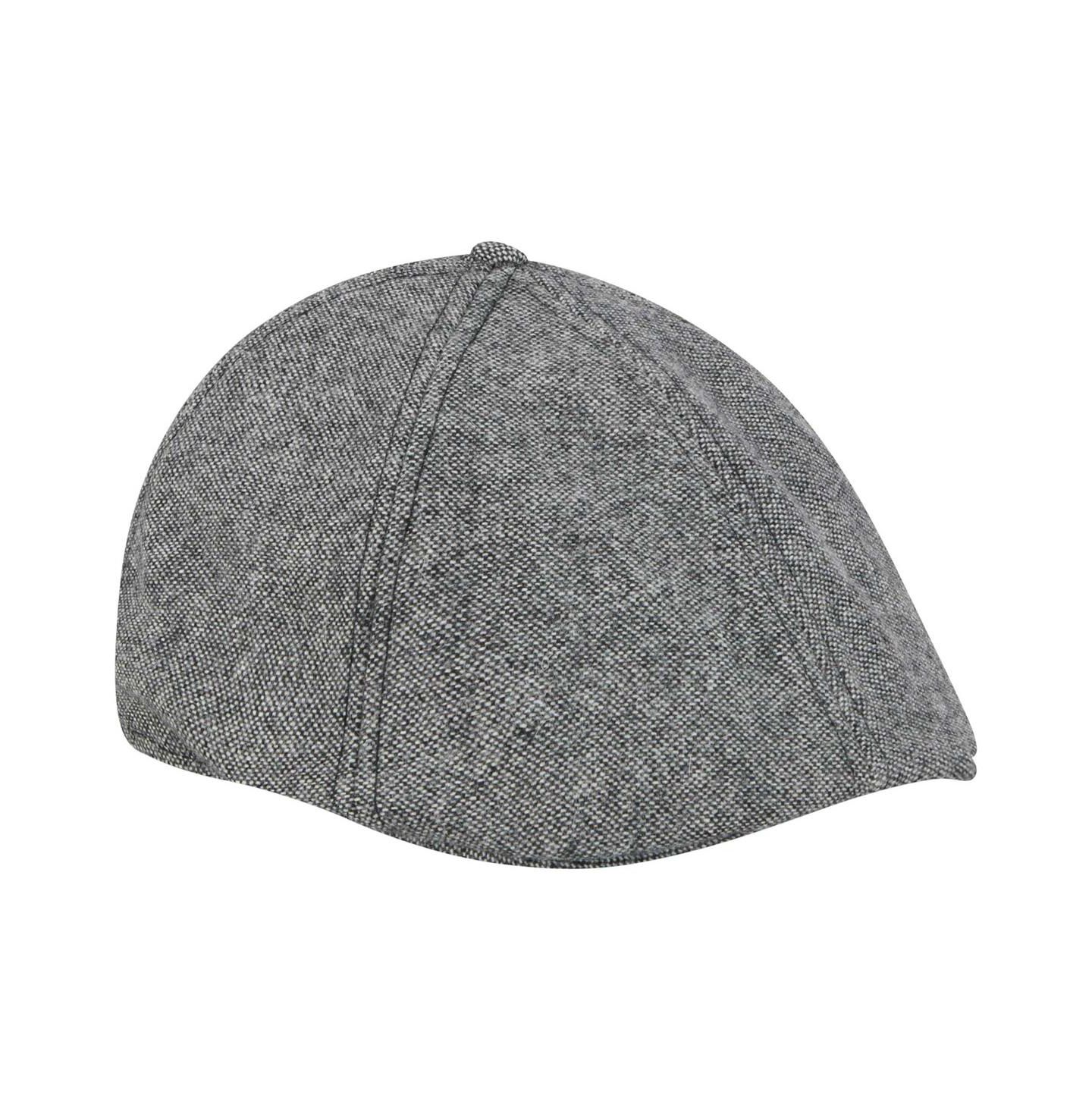 Мужская кепка New Era Gray Miami Dolphins Peaky Duckbill Fitted Hat — фото 4