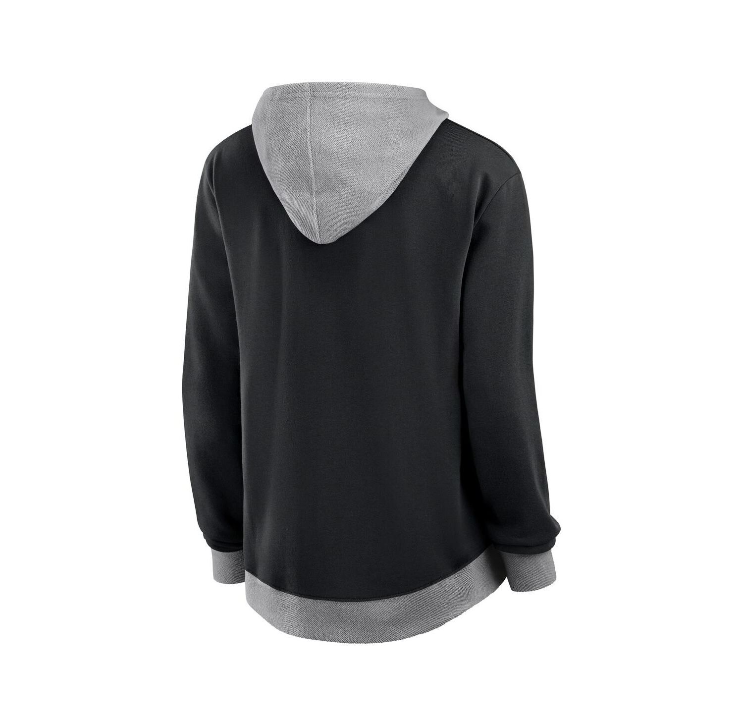 Women's Black Las Vegas Raiders Hit It Full-Zip Hoodie