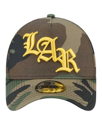 Men's Camo Los Angeles Rams Mystic Camo A-Frame 9FORTY Adjustable Hat