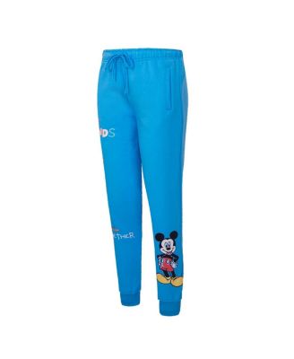 Women's Blue Mickey Friends Always Together Fleece Jogger