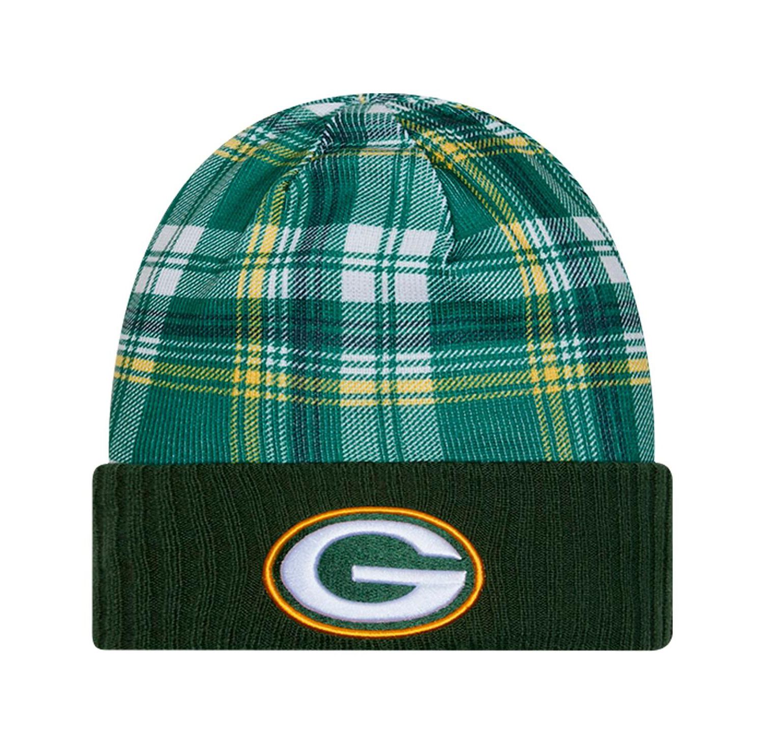Men's Green Green Bay Packers Sideline Statement Cuffed Knit Hat