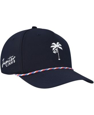 Ahead - Men's Navy Jupiter Links Golf Club Team Alto Rope Adjustable Hat