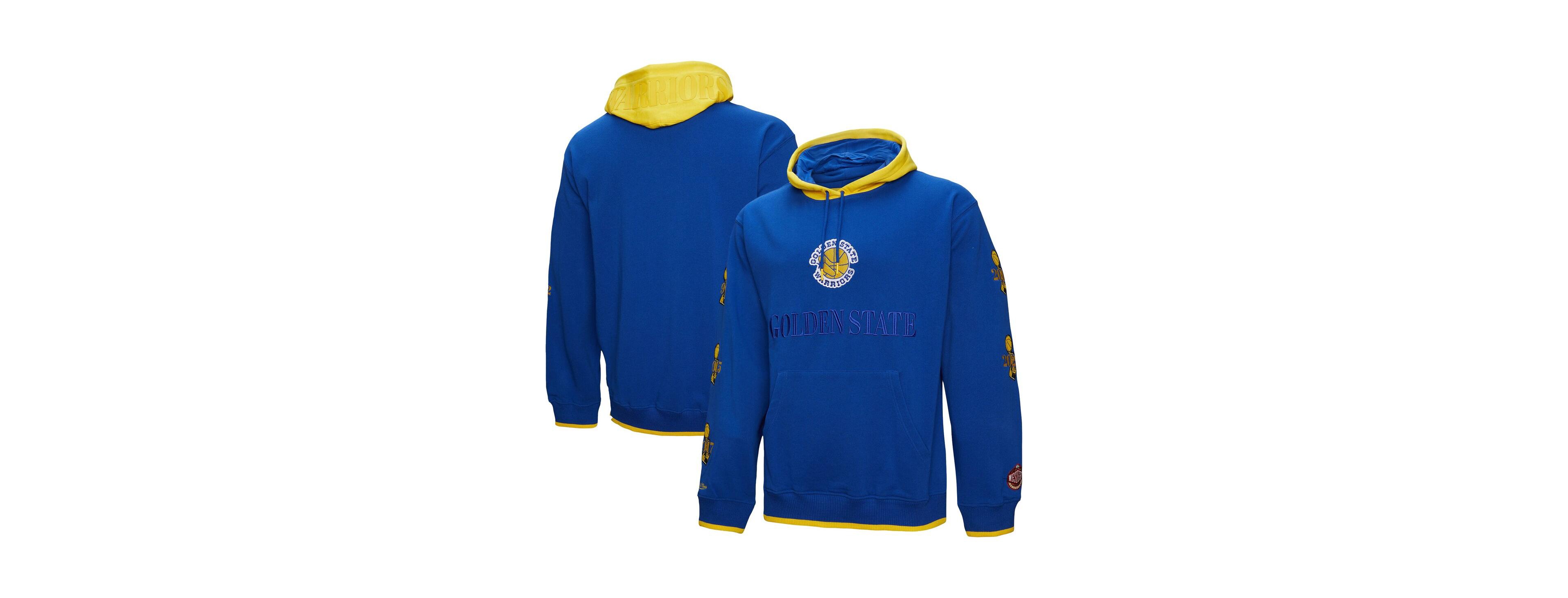 Mitchell & Ness Men's Royal Golden State Warriors Hardwood Classics Team Og 3.0 Pullover Hoodie