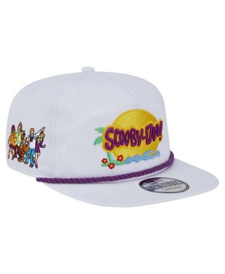 New Era - Men's  White Scooby-Doo Golfer Adjustable Hat