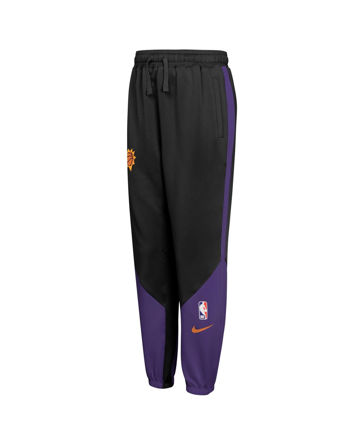 Nike Big Boys And Girls Black Phoenix Suns 2024/25 Authentic Showtime Pants In Black