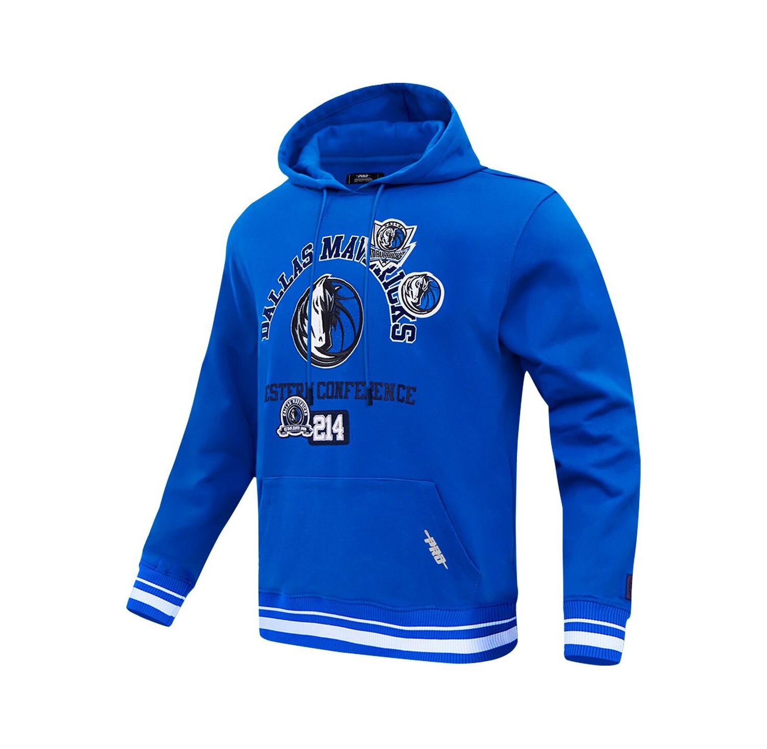 Men's Blue Dallas Mavericks Area Code Pullover Hoodie