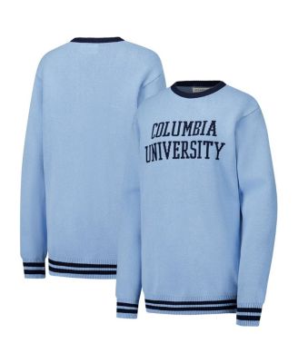 Uscape Apparel - Men's and Women's  Light Blue Columbia University Renew Knit Vintage Pullover Sweater