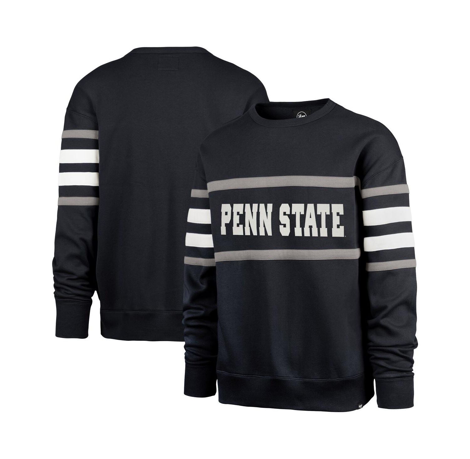 Men's Navy Penn State Nittany Lions Coaches Collection Pullover Sweatshirt