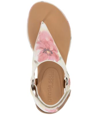 Women's Holly Floral Thong Flat Sandals