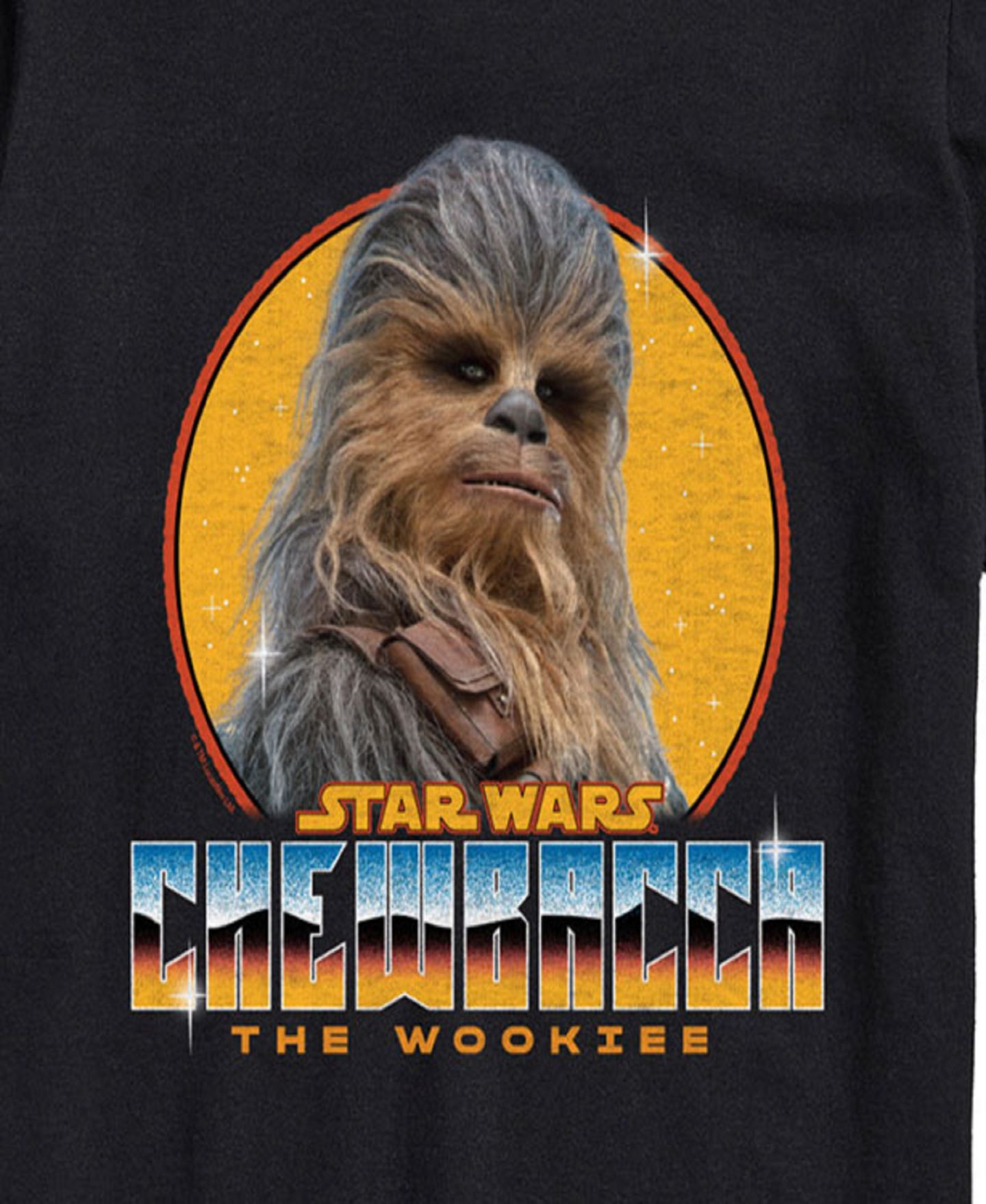 Мужская футболка AIRWAVES Star Wars Chewbacca Short Sleeve, цвет: Чёрный — фото 3