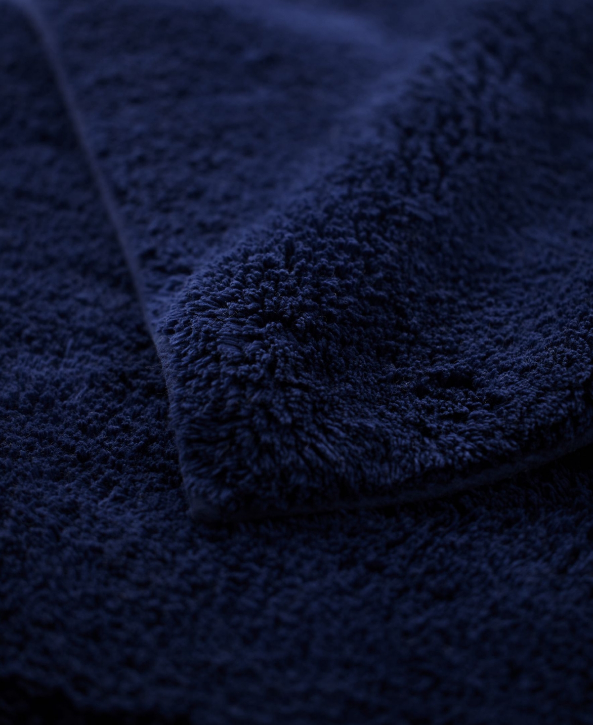 Ralph Lauren Sanders Cotton Bath Rug, 21" X 34" In Navy