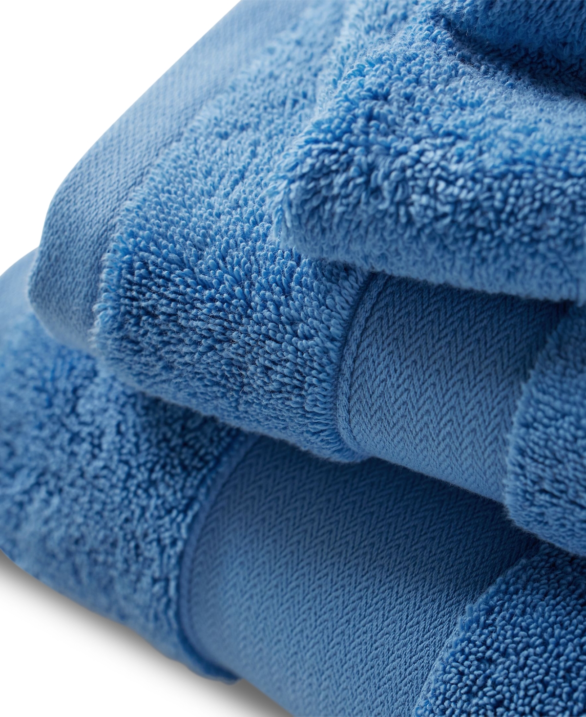 Ralph Lauren Watson Cotton Bath Mat, 31" X 22" In True Lake Blue