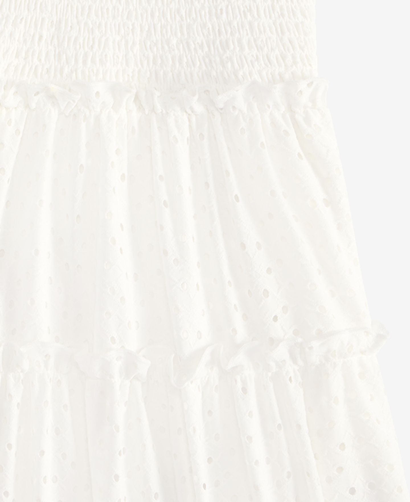 Платье With Jules Eyelet Pull On Smocked Bodice Dress для девочек — фото 2
