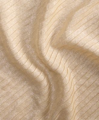 Pleated Shine Wrap Scarf, Exclusively at Macy's