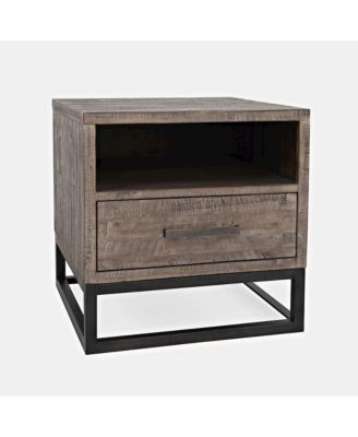 East Hampton Distressed Solid Wood End Table