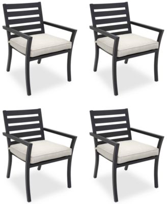 Astaire Outdoor 4-pc Dining Chair Bundle Set